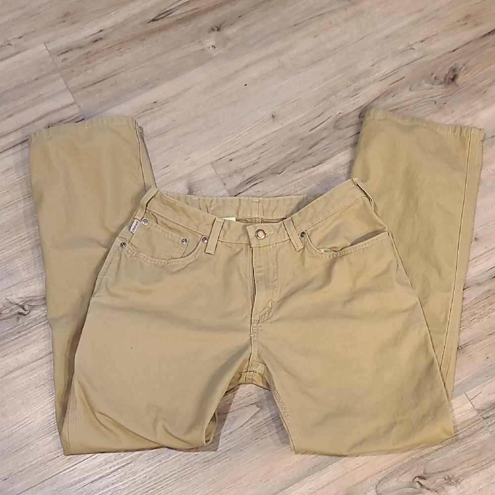 Woman's Carhartt Brown Work Pants Size 10X32
